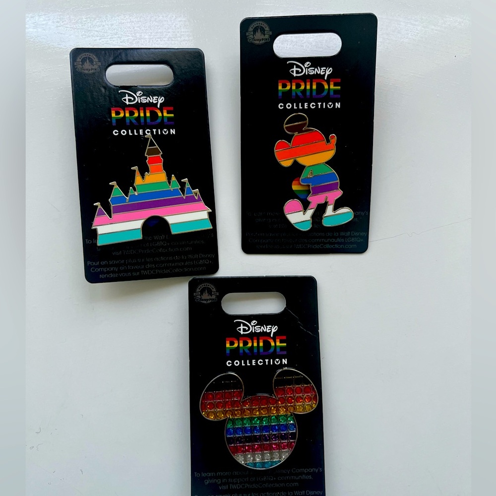 Disney Pride Pin Set